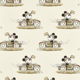 Sanderson Minnie On The Move Babyccino Wallpaper