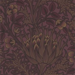 Morris & Co Artichoke Wine Wallpaper