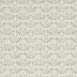 Morris & Co Bellflowers Manilla & Olive Wallpaper