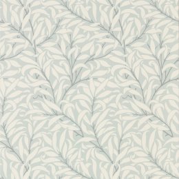 Morris & Co Pure Willow Bough Eggshell & Chalk Wallpaper