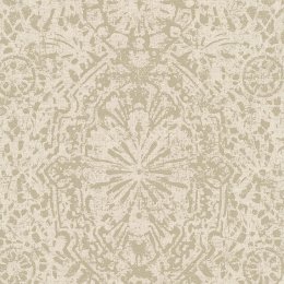 Grandeco Zareen Light Beige Wallpaper EE3103