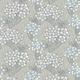 Galerie Floral Vine Taupe/Beige/White Wallpaper