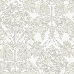 Galerie Floral Hydrangea Cream/Beige Wallpaper