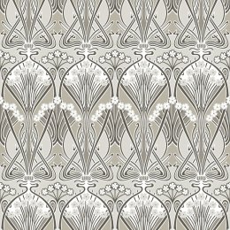 Galerie Dragonfly Damask Teal/Green/Mauve Wallpaper