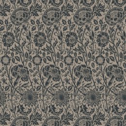 Galerie Tonal Floral Trail Black/Beige Wallpaper