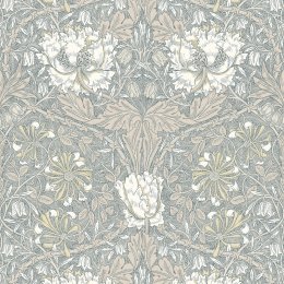 Galerie Ogee Flora Cream/Taupe/Light Green Wallpaper