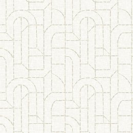 A Street Prints Integrity Stone Wallpaper with a geometric stitched pattern