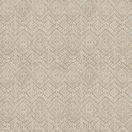 A Street Prints Gallivant Natural Wallpaper with a textured diamond pattern in warm, neutral tones.