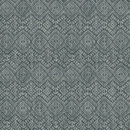 A Street Prints Gallivant Indigo Wallpaper featuring a textured woven geometric design in a deep blue hue.