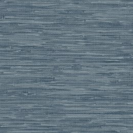 A Street Prints Exhale Indigo Wallpaper