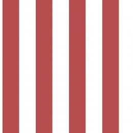 Galerie Awning Stripe Red Wallpaper
