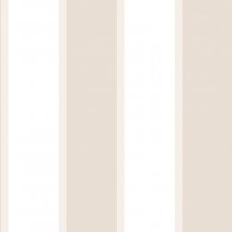 Galerie Formal Stripe Taupe / White Wallpaper