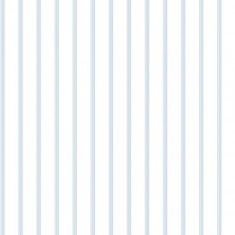 Galerie Napkin Stripe Light Blues / Navy Wallpaper