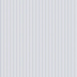Galerie Ticking Stripe Dark Blue Wallpaper