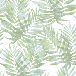 Galerie Organic Textures Tropical Leaves Green Wallpaper G67943