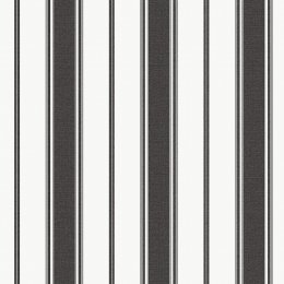 GalerGalerie Heritage Stripe Black Wallpaper