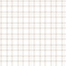 Galerie Plaid Greige Wallpaper