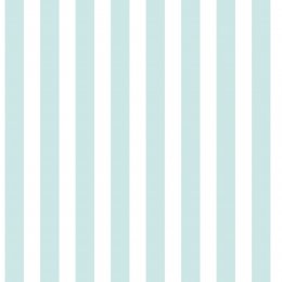 Galerie Regency Stripe Turquoise Wallpaper