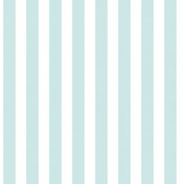 Galerie Regency Stripe Turquoise Wallpaper