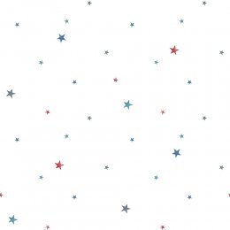 Galerie Stars Navy/Blue/Red Wallpaper