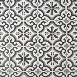 Contour Antibac Grecian Black/White Wallpaper 112647