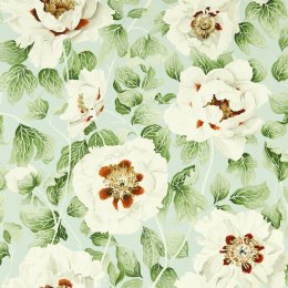 Harlequin Florent Seaglass / Clover / Rosehip Wallpaper