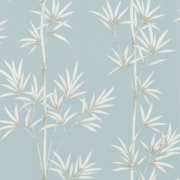 Harlequin X Diane Hill Isabella Sky & Porcelain Wallpaper