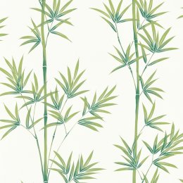Harlequin X Diane Hill Isabella Porcelain & Bamboo Wallpaper