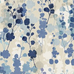 ohpopsi Blossom Blue Natural Wallpaper JRD50124W