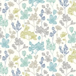 ohpopsi Kalina Pretty Blue Wallpaper JRD50135W