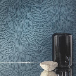 Karin Sajo Lames De Corail Blue Wallpaper KS1204
