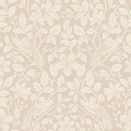 Crown Marlow Warm Beige Wallpaper