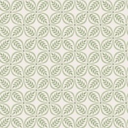 Crown Morgrove Trellis Green Wallpaper