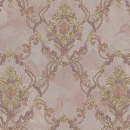 Murella Splendor Damask Blush Wallpaper