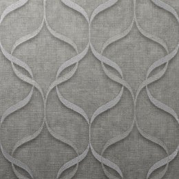 Fine Decor Milano Wave Grey Wallpaper M95616