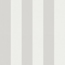 Galerie Stripe Motif Silver Grey Wallpaper