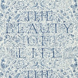 Morris & Co The Beauty of Life Indigo Wallpaper
