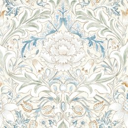 Morris & Co Simply Severn Bayleaf & Annatto Wallpaper