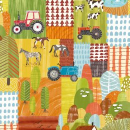 ohpopsi Down On The Farm Apple Citrus Wallpaper WGU50120W