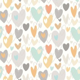 ohpopsi Pop Hearts Honey Mallow Wallpaper WGU50138W