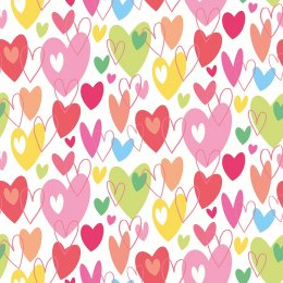 ohpopsi Pop Hearts Tutti Frutti Wallpaper WGU50139W