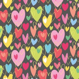 ohpopsi Pop Hearts Tutti Frutti Wallpaper WGU50139W