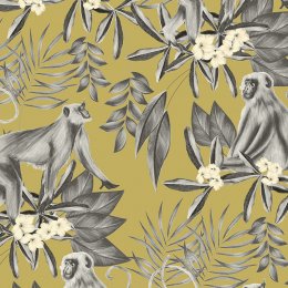 ohpopsi Morris Mustard Wallpaper WLD53110W