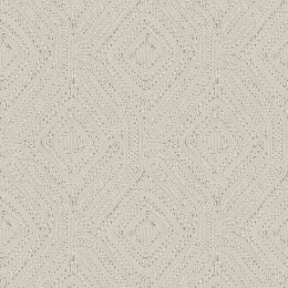Flat image of Abigail Ahern Artisan Weave Cream wallpaper with soft woven texture
