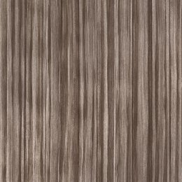 Flat image of Abigail Ahern Linear Luxe Deep Greige wallpaper in rich brown with metallic detailing