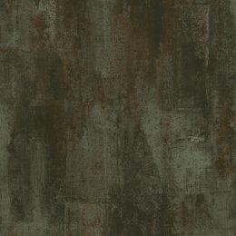 Flat image of Abigail Ahern Oxidized Opulence Moss wallpaper in deep forest green