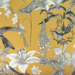 AS Creation Jungle Chic Ochre Wallpaper 377013