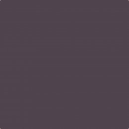 Flat image of Craig & Rose Damson paint with a rich, dark finish