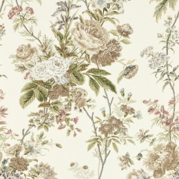 Sanderson Lakeland Paradis Walnut Wallpaper