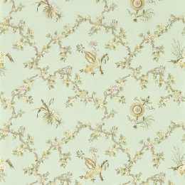 Sanderson Trelliage Aphrodite/Blush Wallpaper